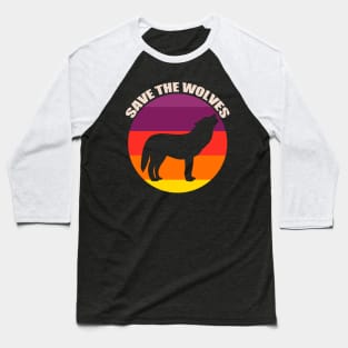 Save the Wolves Baseball T-Shirt